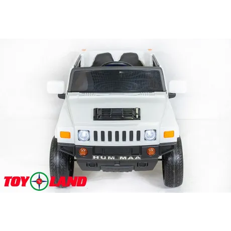 Электромобиль ToyLand Hummer BBH1588 белый - Фото 3