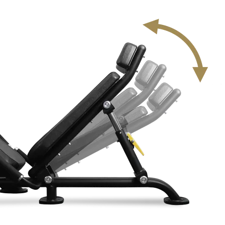 Горизонтальная тяга под наклоном BRONZE GYM PL-1709 - Фото 9