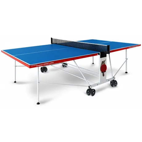 Теннисный стол Start Line Compact Expert Outdoor синий (с сеткой)