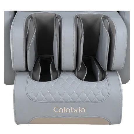 Массажное кресло Meridien Calabria (White + Grey) - Фото 12