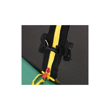 Батут премиум с внутренней сеткой и лестницей ARLAND 12FT (Dark Green) - Фото 13