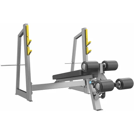 Скамья-стойка для жима под углом вниз DHZ Olympic Decline Bench A3041 RUS