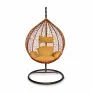 Подвесное кресло KVIMOL KM 0001 большая оранжевая корзина - Фото 2