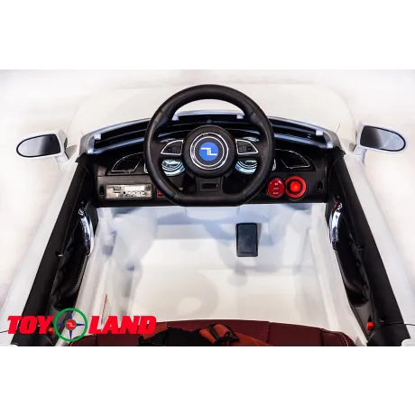 Легковой электромобиль ToyLand BMW HC 6688 белый - Фото 7