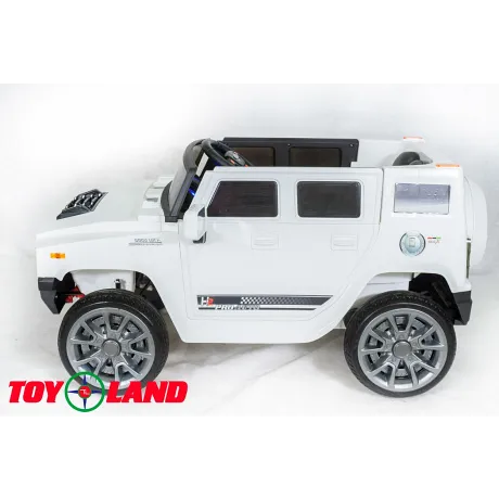 Электромобиль ToyLand Hummer BBH1588 белый - Фото 5