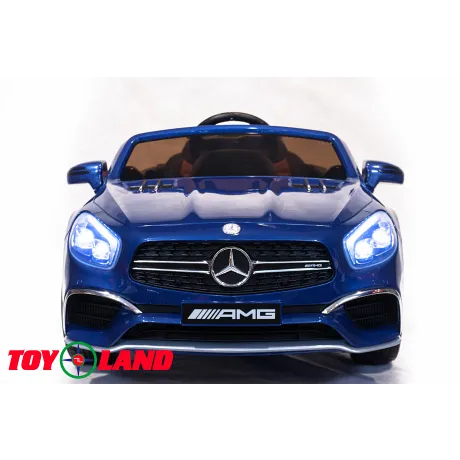 Электромобиль ToyLand Mercedes-Benz SL65 AMG синий - Фото 2