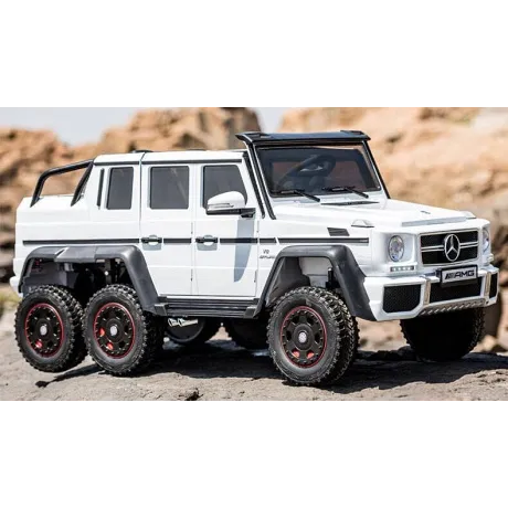 Детский электромобиль Barty Mercedes-Benz G63-AMG 4WD шестиколесный - Фото 8
