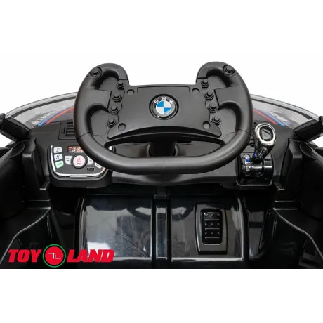 Электромобиль BMW М6 GT 3 черный - Фото 9