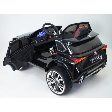 Электромобиль RiverToys Lexus Е111КХ BLACK-GLANEC - Фото 14