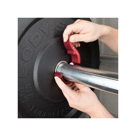 Замки алюминиевые Body Solid ROEPKE красные (пара) - Фото 5