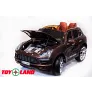 Электромобиль ToyLand Porsche Macan QLS 8588 коричневый - Фото 10