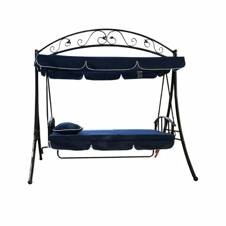 Садовые качели Kvimol KM-082 (синий) - Фото 2