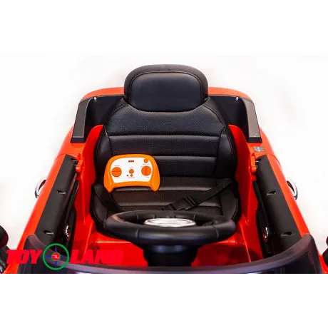 Электромобиль ToyLand Mini Cooper HL 198 красный - Фото 8