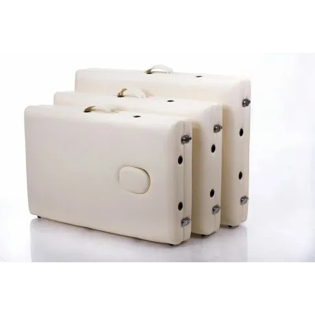 Массажный складной стол Standart AL 2 "S" cream ширина 60 см - Фото 4