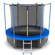 Батут с внутренней сеткой EVO JUMP Internal 12ft (Sky) + нижняя сеть