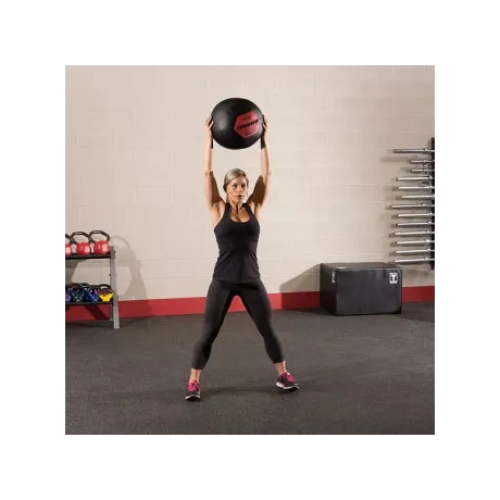 Тренировочный мяч мягкий Body Solid WALL BALL 5,4 кг (12lb) - Фото 13