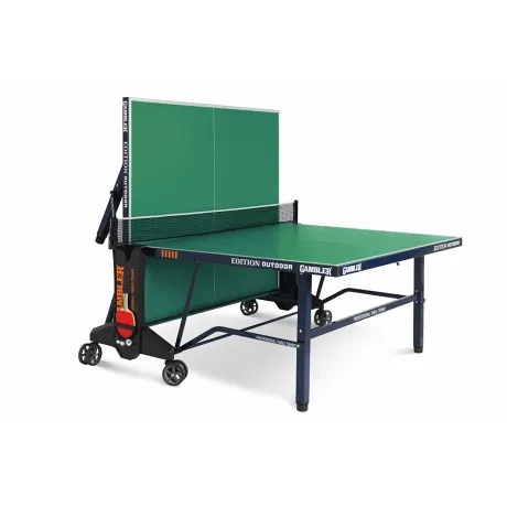 Всепогодный теннисный стол Gambler EDITION Outdoor зеленый - Фото 4