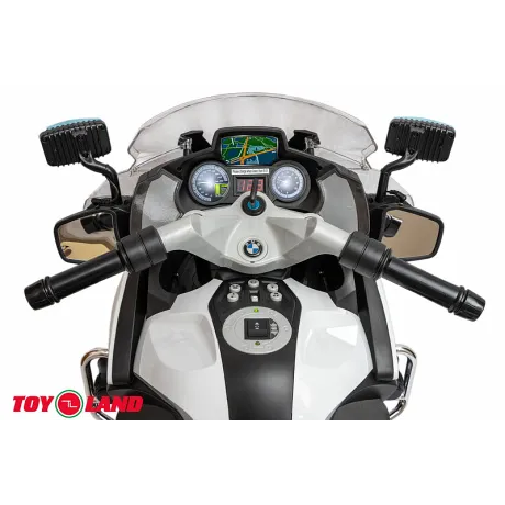 Электромотоцикл Moto Police BMW R 1200 RT-P белый - Фото 8