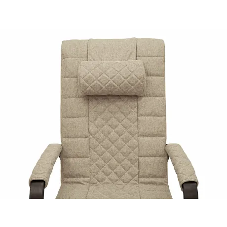 Массажное кресло качалка FUJIMO SOHO DELUXE F2000 TCFA Бежевый (TONY12) - Фото 13