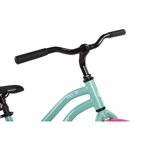 Велосипед детский 20 DEWOLF WAVE 20 (2021) бирюза - Фото 3