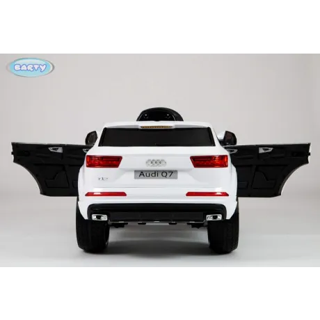 Электромобиль BARTY Audi Q7, (HL159) белый - Фото 7