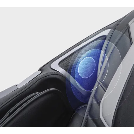 Массажное кресло Ergonova ErgoLine 4 Black Grey - Фото 15