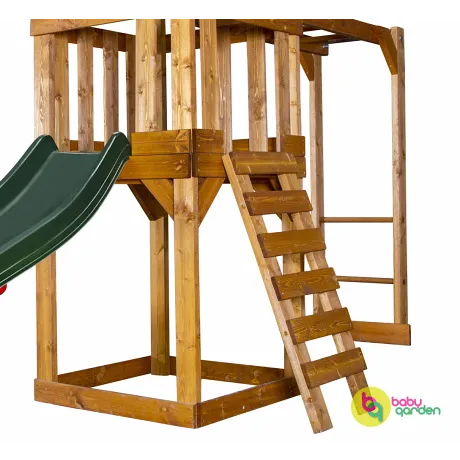 Детская игровая площадка Babygarden Play 4 зеленый - Фото 4