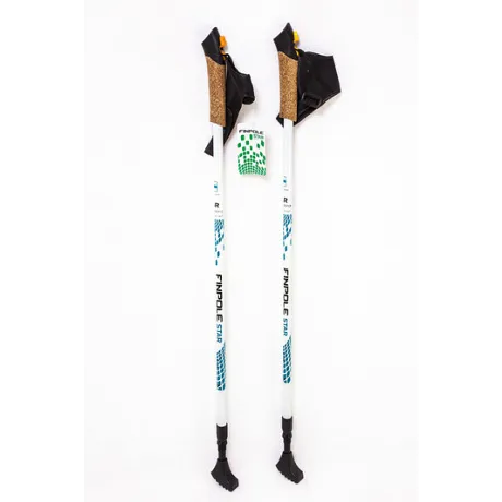 Палки для скандинавской ходьбы Vinson Finpole STAR (белые) - Фото 2