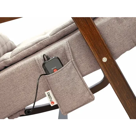 Массажное кресло качалка FUJIMO SOHO Plus F2009 Капучино (TONY3) - Фото 12