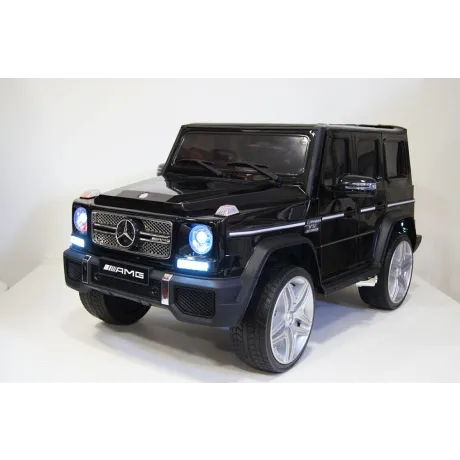Электромобиль RiverToys Mercedes-Benz G65 AMG 4WD черный глянец