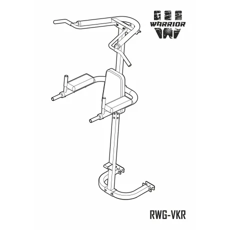 Турник-брусья Опция для REBEL WARRIOR RWG-VKR - Фото 3