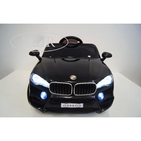 Электромобиль RiverToys BMW O006OO VIP (черный) - Фото 4