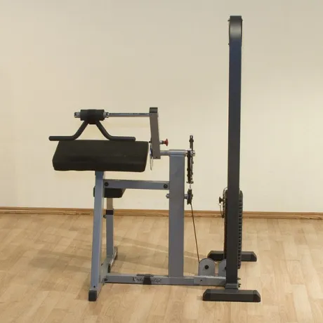 Блочный тренажер Body Solid бицепс-трицепс с весовым стеком 95 кг - Фото 2