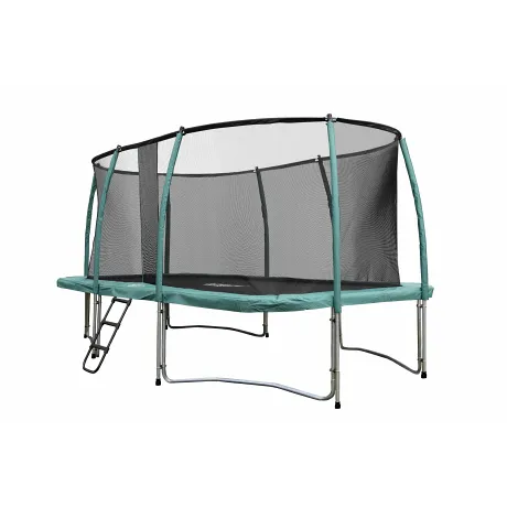 Батут KOGEE TRAMPS TOP Tramps 10'x14'(4.3x3.0м) прямоугольный с защитной сетью - Фото 2