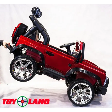 Электромобиль ToyLand LAND ROVER DK-F006 красный - Фото 9