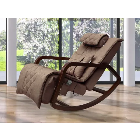 Массажное кресло качалка OTO Grand Life OT2007 Шоколад (TONY8) - Фото 5