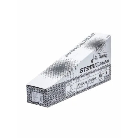 Самокат детский Atemi Baby Road колеса (118/76 мм), AKC01B, светодиоды, СИНИЙ - Фото 5