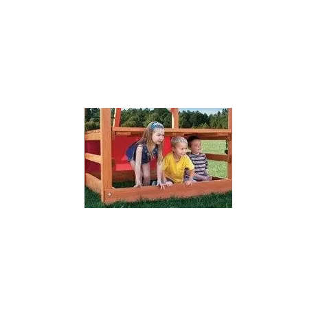 Игровая площадка Woodplay Playhouse RedWood - Фото 5