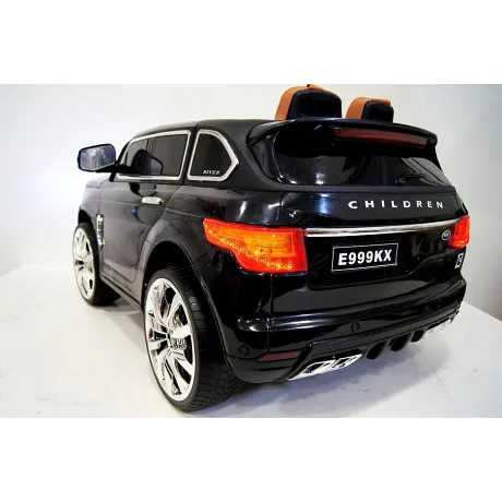 Электромобиль RiverToys Range Rover Sport E999KX черный глянец - Фото 3