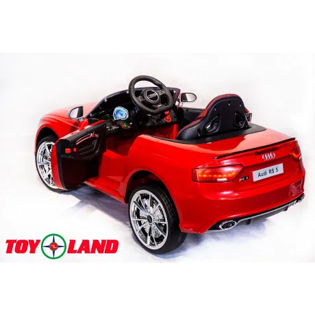 Электромобиль ToyLand Audi RS 5 красный - Фото 5