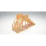 Зимняя деревянная горка Савушка "Зима wood-2" - Фото 4