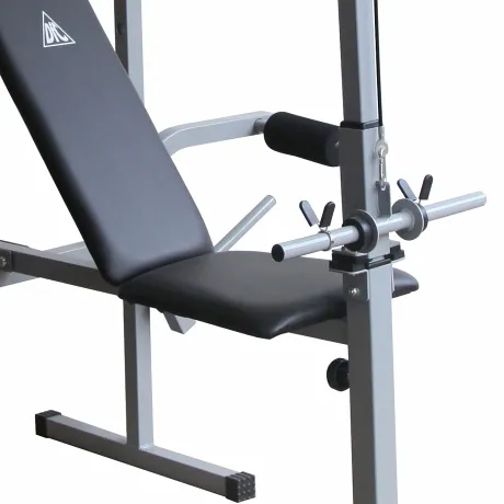 Силовая скамья со стойками DFC D307A - Фото 4