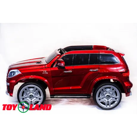 Электромобиль ToyLand Mercedes-Benz GL63 красный - Фото 4