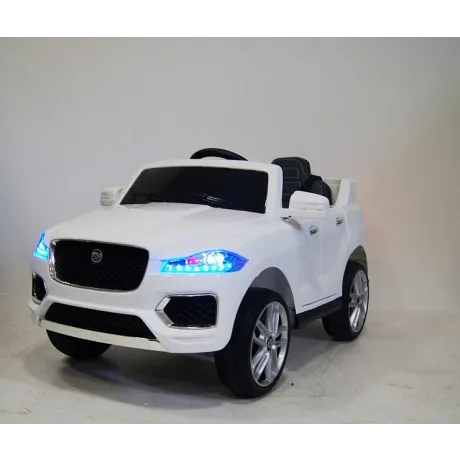Электромобиль RiverToys Jaguar Р111ВР WHITE - Фото 18