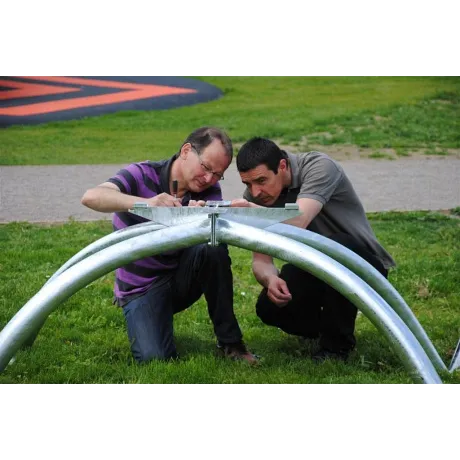 Антивандальный теннисный стол Cornilleau PARK grey - Фото 2