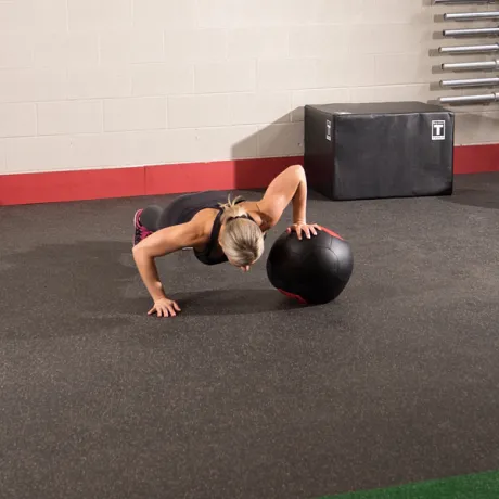 Тренировочный мяч мягкий Body Solid WALL BALL 11,3 кг (25lb) - Фото 21