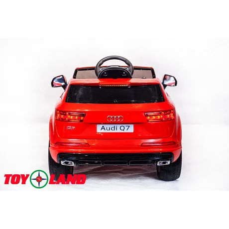 Электромобиль ToyLand Audi Q7 красный - Фото 6