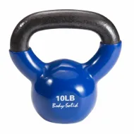 Гиря Body Solid 4,5 кг (10lb) обрезиненная синяя