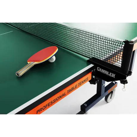 Теннисный стол Gambler FIRE зеленый - Фото 6