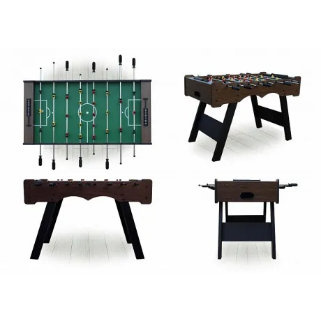 Настольный футбол (кикер) «Stuttgart» (122x61x81см, венге) - Фото 2